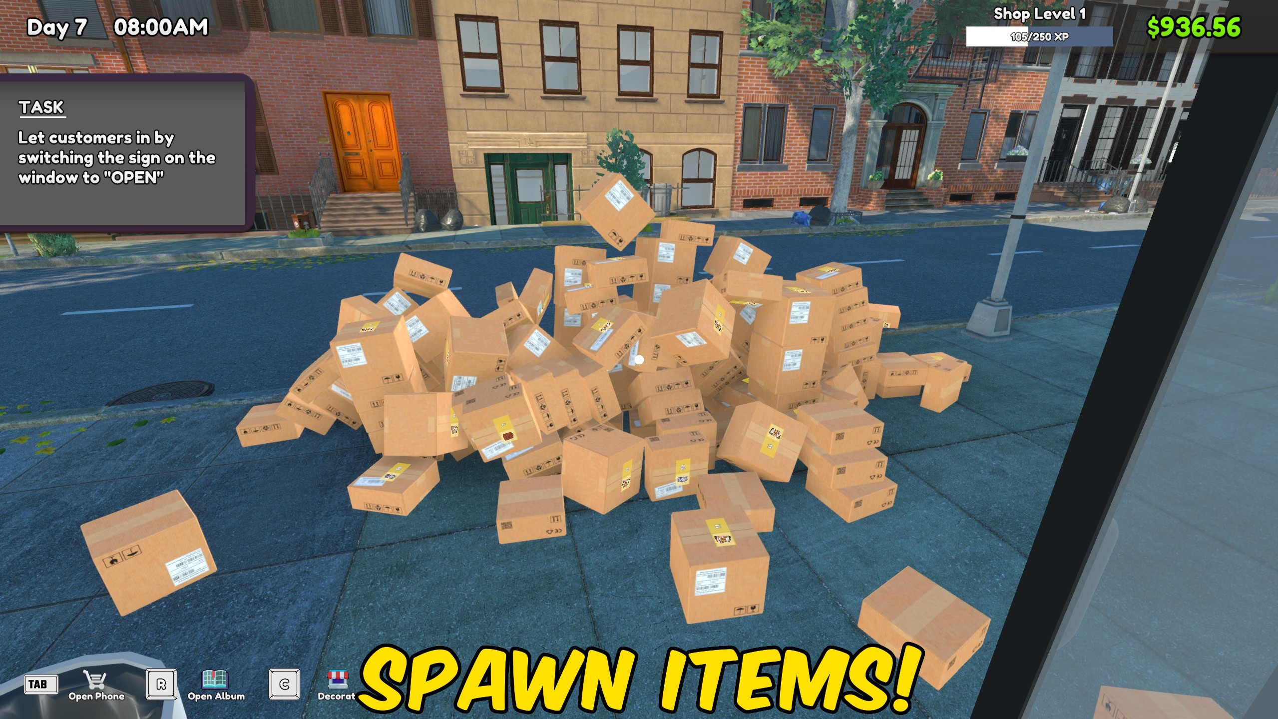 Give Items